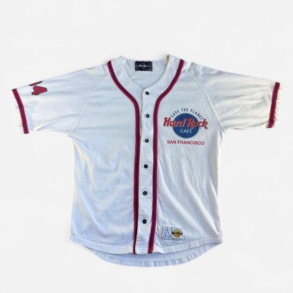 Vintage Hard Rock Cafe San Francisco Heavy Cotton baseball jersey